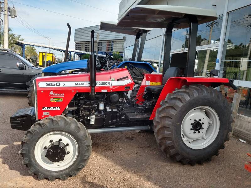 TRATOR MASSEY FERGUSON 250X - (DIE-2366) ANO 2000 - VENDIDO 